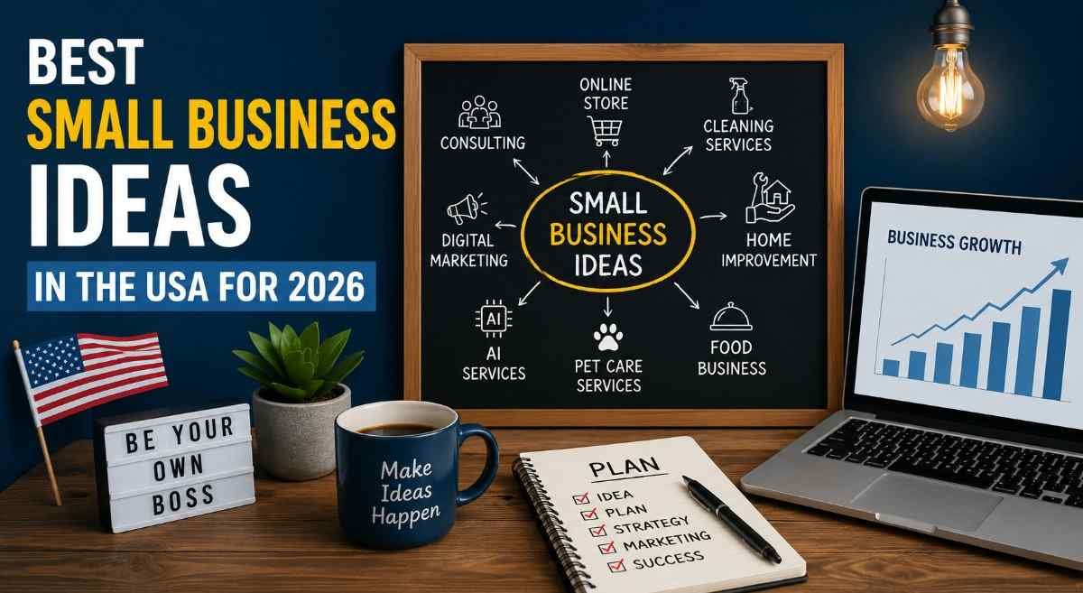 Best Small Business Ideas in the USA for 2026