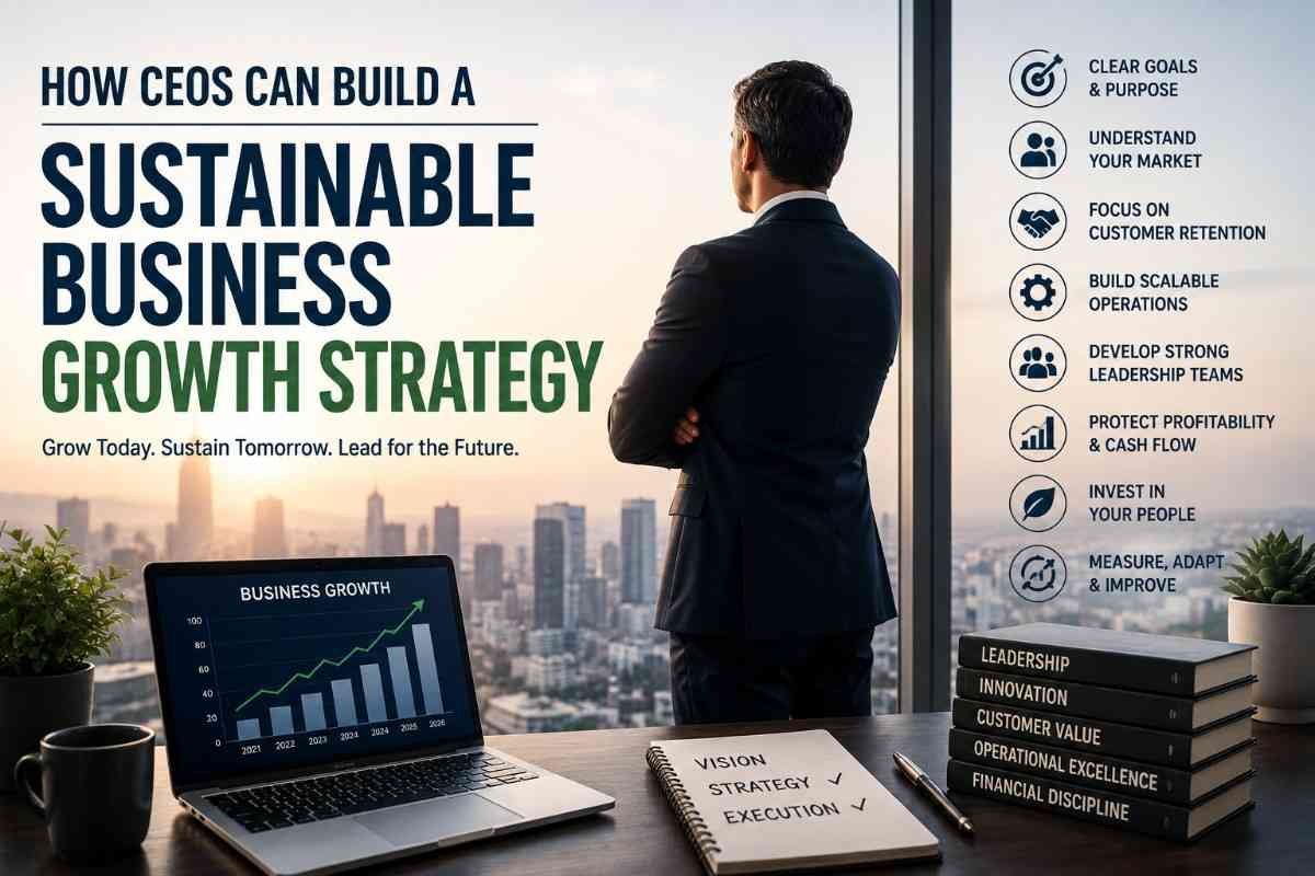 How CEOs Can Build a Sustainable Business Growth Strategy