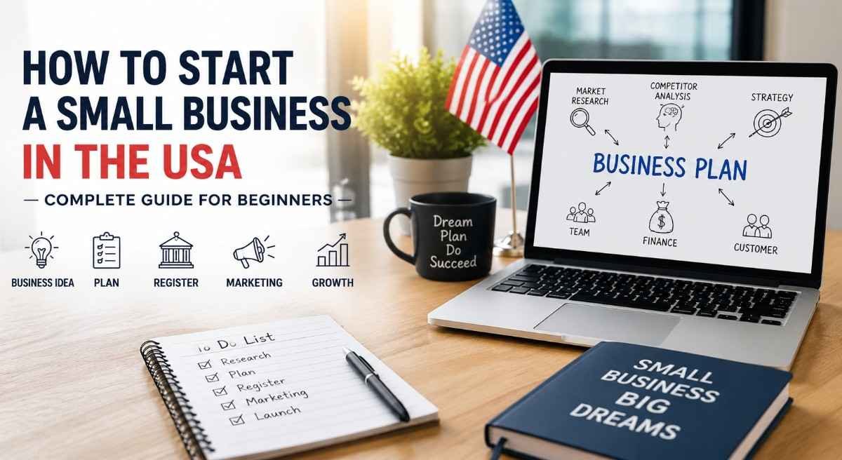 How to Start a Small Business in the USA: Complete Beginner’s Guide